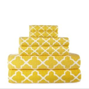 6pc. Gold Towel Set